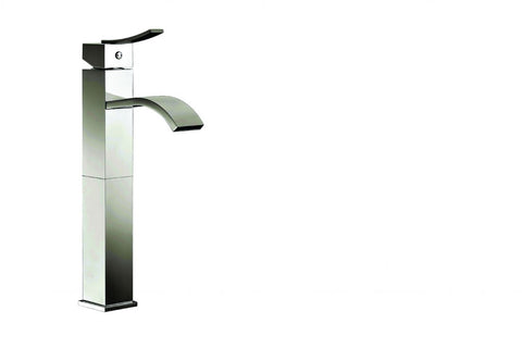 Single-lever tall lavatory faucet (Brushed nickle). CUPC Certified.