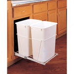 Double Pull-Out Waste Container Bottom Support