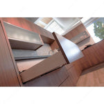 TANDEM Plus 563F Full Extension Concealed Undermount Slide with BLUMOTION for Framed Cabinet