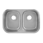 50/50 Double Bowl Undermount Kitchen Sink