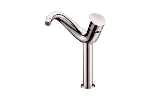 Single-lever tall lavatory faucet (Brushed nickle). CUPC Certified.