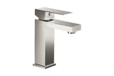 Single-lever lavatory faucet (Brushed nickle). CUPC Certified.