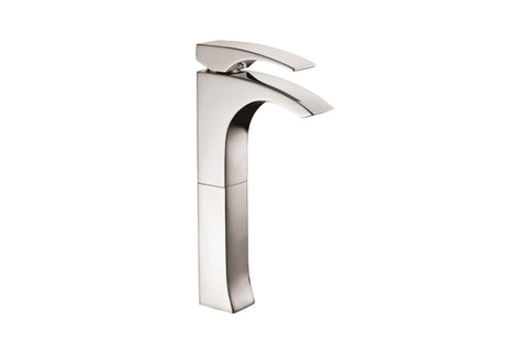 Single-lever tall lavatory faucet (Brushed nickle). CUPC Certified.