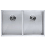 Double Bowl Undermount 50/50 Kitchen Sink