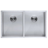 Double Bowl Undermount 50/50 Kitchen Sink