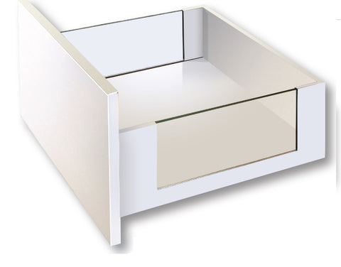 Vision Top Glass Murano Drawer - Full Extension - Soft Closing (7 1/4") H (14 3/4") D