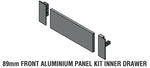 Vision Top Slim Aluminum Front Panel Kit for Inner Drawer (3 1/2") H (23 5/8") W