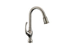 Single-handle pull-down kitchen faucet. CUPC Certified.