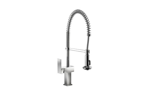 Single-lever pull-out spray kitchen mixer. CUPC Certified.